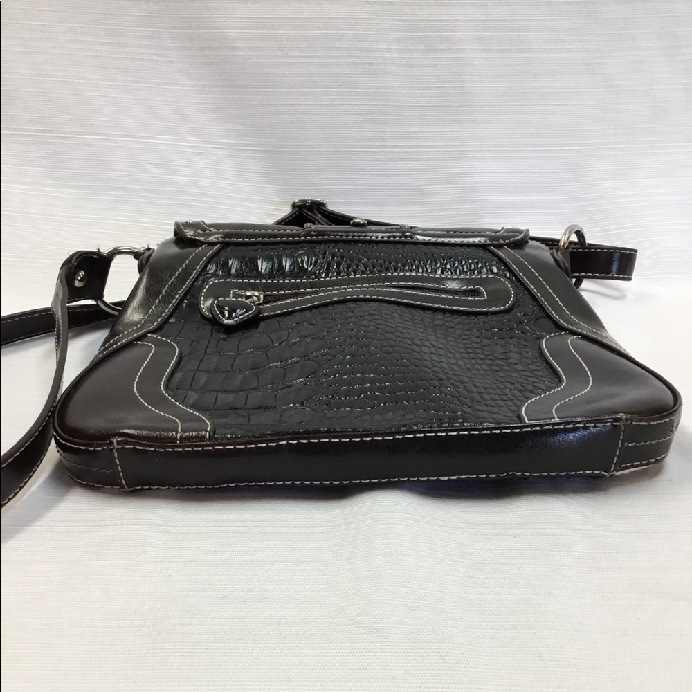 Looks New Black & Brown Bag with Bling - Picture 5 of 5